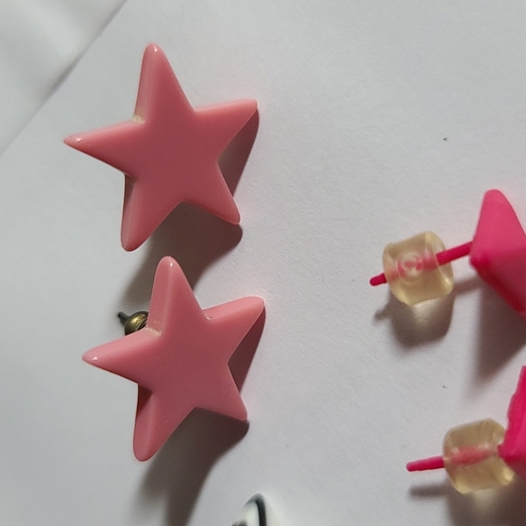 ❤️Set of 3  vintage 80s earrings - Picture 4 of 5